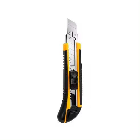 Cúter Profesional 3 Cuchillas Mango Antideslizante Corte Preciso | Mediawavestore - 1
