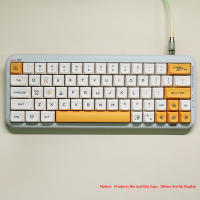 Keycaps De Leche De Miel 140 Teclas PBT Dye Sublimation XDA Perfil Para Teclado Mecánico Cherry MX DIY Layout En Colores Variados - details 8