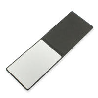 Espejo De Maquillaje Plegable Rectangular De Bolsillo Ultrafino Portátil Y Compacto Espejo Cosmético Personalizado De Acero Inoxidable - details 3