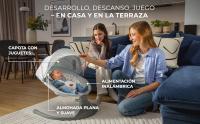 Kinderkraft Hamaca LUMI 2, Columpio eléctrico para bebés, Desde el nacimiento hasta los 9 meses, Altura regulable, 5 modos de columpio, 12 melodías, Arco - details 1