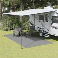 vidaXL Alfombrilla de camping 5x2,5 m Color Azul,  Crema,  Antracita y mas - details 2