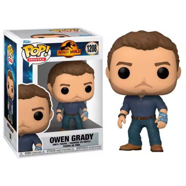 Funko Pop Jurassic World Cine Owen Grady 1208 - 1