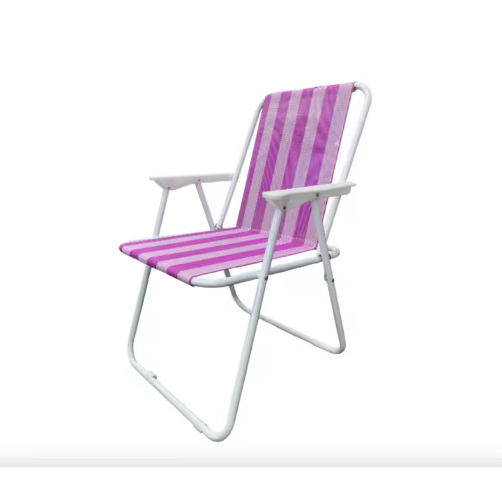 Silla Plegable Silla Plegable Silla De Playa Portátil Silla De Pesca para Acampar Respaldo Silla De Ocio Silla Plegable Adecuado para Uso Al Aire Libre - 1