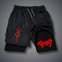 Shorts De Compresión Para Hombre 2 En 1 Con Bolsillos Para Teléfono Móvil Ropa Deportiva Secado Rápido Para Gimnasio Y Correr - details 1