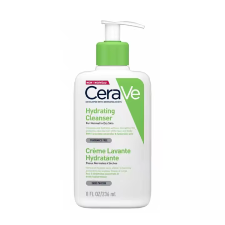 CERAVE PIEL NORMAL A SECA LIMPIADORA HIDRATANTE 236ML - 1