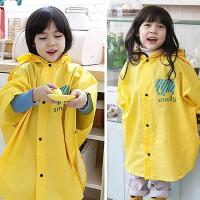 1-8 años lindo gran oído impermeable botón cierre niño impermeable niños lluvia capa - details 3