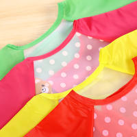 Bib De Alimentación Impermeable Para Bebé Estilo Bandana Con Mangas Completo Para Niña Y Niño Toallas Para Echarse Y Llorar Para Recién Nacidos - details 3
