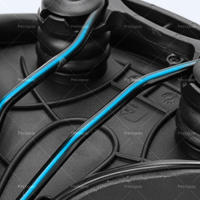 Sillín de bicicleta, sillín de bicicleta de montaña, sillín de bicicleta muy cómodo, sillín ergonómico antiprostático, sillín de bicicleta para hombres y mujeres, bicicletas de montaña/montaña/carretera - details 3