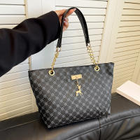 Bolso De Hombro Para Mujer Gran Capacidad Otoño Invierno 2024 Bolso De Mano Con Tassel Cierre De Cremallera Material PU Y Poliéster - details 21