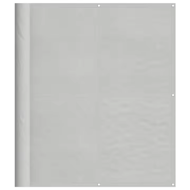 Pantalla de Balcón 100% poliéster Oxford gris Claro 120x300 cm - 1