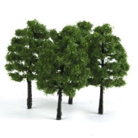 20pcs Árboles De Modelo Para Ferrocarril De Escenificación De Juego De Tablero Parque Decoración De Paisaje Miniatura - details 4