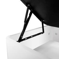 Pack Canapé Apertura Lateral gran almacenamiento con Colchón Viscoelástico Juno - Alta calidad - Altura 18cm (+-2cm) - Fabricado en España - Somnia Descanso [Envío y montaje incluido] - details 1