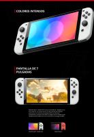 Nintendo Switch – Modelo OLED (Azul neón/Rojo neón | Blanco | edición The Legend of Zelda: Tears of the Kingdom | edición Splatoon 3 | edición Mario) - details 1