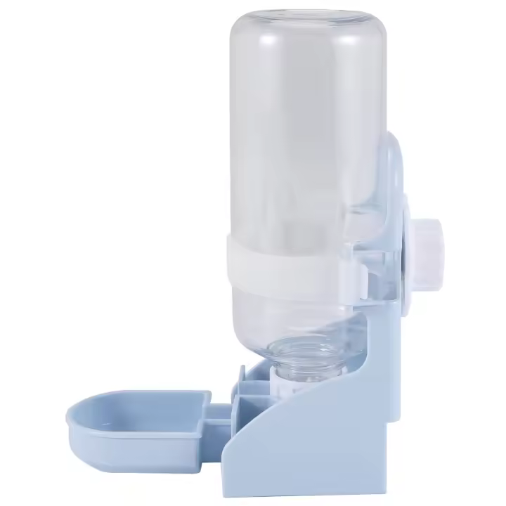 Dispensador de Agua para Mascotas y Aves 500ML en Colgante para Jaula de Perro Color Azul Adecuado para Juegos de hasta 2 Años Fabricado en China - 1
