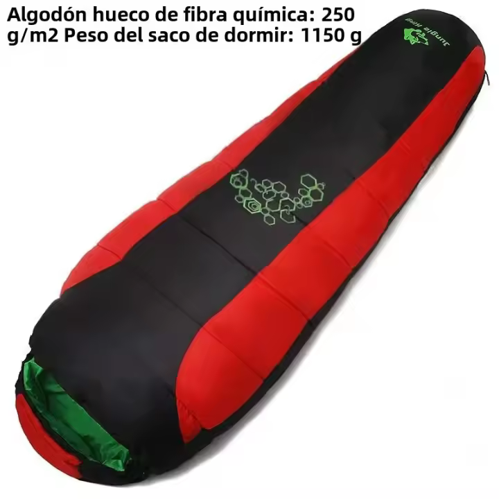 Bolsa De Dormir De Algodón Jungle King CY0901 Aislante Térmico Para Invierno Con Cuatro Agujeros Adecuada Para Camping Y Viajes - 1