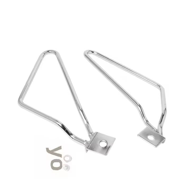 Soporte De Banda Para Bolsa De Sillín De Motocicleta Metal Para Sportster 883 Iron XL883N Dyna Fat Bob Soporte Lateral De Bolsa Montaje - 1