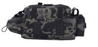 Mochila de Pesca impermeable Fabricado en Poliéster y Oxford, Resistente al Agua y Muy Ligera, con Correa para el Hombro y Base Antideslizante Ideal para Guardar los Aparejos de Pesca (DICACA NATURE). - details 4