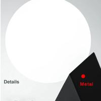 Lámparas De Pared LED G9 Para Dormitorio Luz Blanca Y Negra Con Vidrio Pulido Para Sala De Estar Pasillo Balcón Aisles Luz Diaria Moderna - details 4