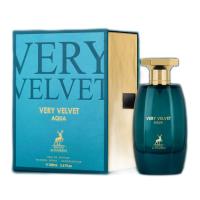 Perfume árabe mujer Very Velvet Aqua Maison Alhambra 100ml, Fragancia femenina cítrica fresca, Colonia de mujer chica - details 1