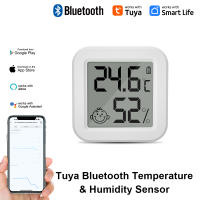 Sensor De Temperatura Y Humedad Inteligente Tuya Con Pantalla LCD Termómetro Higrómetro Mini Control Remoto Por App Para El Hogar - details 0