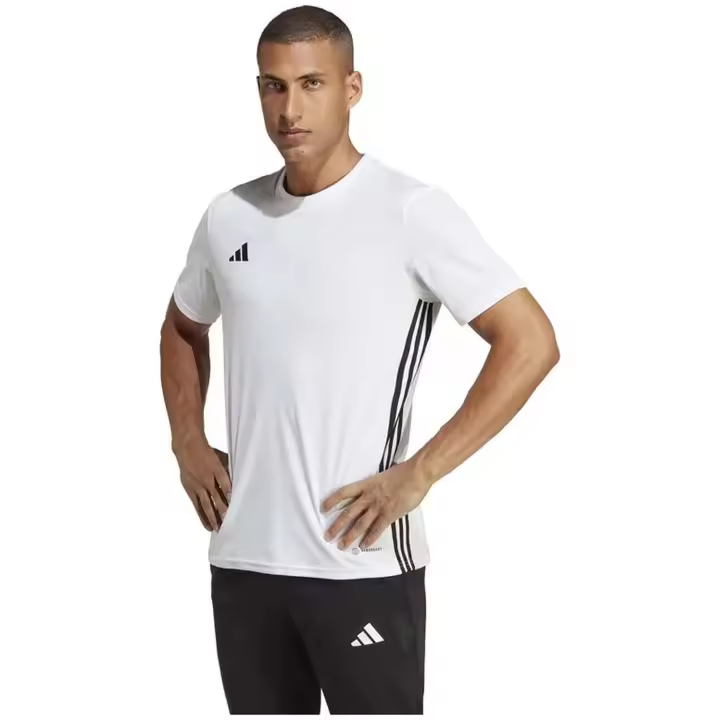 Camiseta de Manga Corta Adidas Tabela 23 para hombre en color blanco - 1
