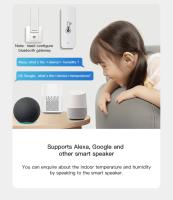 Sensor De Temperatura Y Humedad Inteligente Tuya BT Para Interior Compatible Con APP Control Remoto Bluetooth Compatible Con Alexa Y Google Home - details 9