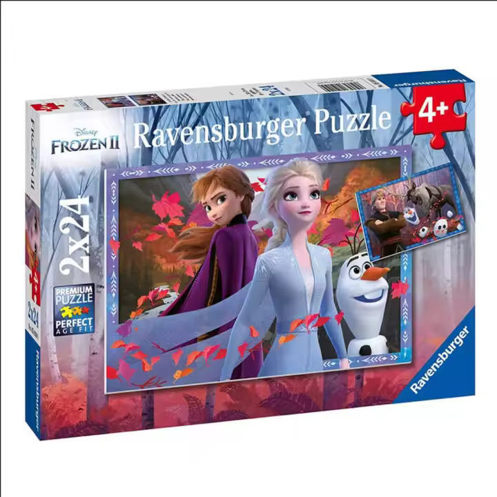 Ravensburger-Dos puzzles de 24 piezas - Frozen - 1