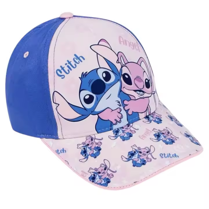 "Gorra Stitch Disney Rosa Infantil - Talla 53cm | Unisex Niño Niña | Cerda Group Original" ropa para niñas - 1
