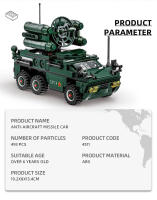 Bloques De Construcción Educativa Pequeños WG4510-4513 Serie Militar Del Segundo Mundo Tanque Armado Chinês Juguete Para Cumpleaños Niños Y Niñas - details 1