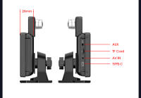 Cámara De Coche 4K Con Pantalla Táctil De 11.26 Pulgadas DVR Soporte Para Apple Carplay Y Android Auto Doble Lente Frontal Y Rear Black Box Accesorios - details 17