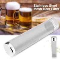 Filter de Embudo seco de Barril de cerveza con husillo de lúpulo de Maple inoxidable, colador de Malla de 300 micrones - details 0