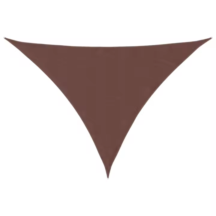 Toldo de Vela lona triangular Oxford 4x5x6,4 m - 1