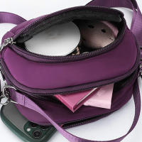 Bolsos Cuadrados Neutros Para Hombres Y Mujeres Bolsos De Hombro Y Cruzados Pequeños Estilizados Y Versátiles De Nylon - details 2