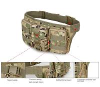 Bolsa De Cintura Impermeable De Oxford Para Pesca Y Senderismo Táctico Bolsa De Hombro Para Camping Deportes Al Aire Libre - details 10