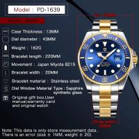 Reloj Mecánico Automático Para Hombre 2023 PAGANI DESIGN Acero Inoxidable Cristal De Zafiro Resistente Al Agua 100m Deportivo Con Fecha - details 24