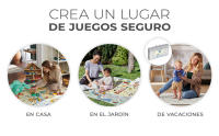 Kinderkraft MATTY 2 Alfombra de Juegos, Tapete de Espuma, Revestimiento Antideslizante, Reversible doble cara, Material no tóxico - details 1