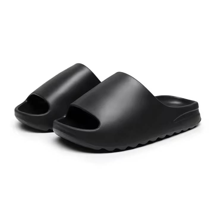 Sandalias De Plataforma Suave Y Antideslizante Para Hombres Y Mujeres Pantuflas De Interior Y Exterior Para Adultos Cómodas Para Baño Y Ducha - 1