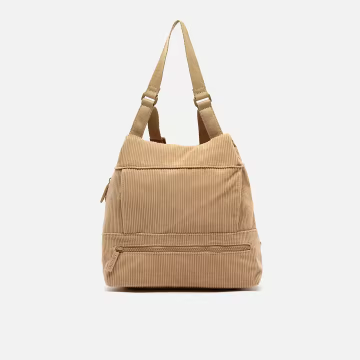 Misako Lonci mochila antirrobo con tejido de pana Mochila - 1
