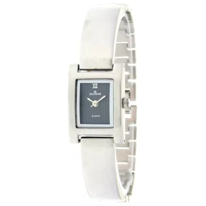 Blumar Bl-09996  Reloj Para Para Mujer Color Plateado - 1