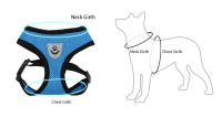 Harnés De Vests Para Perros Estilo Chaleco Collar De Tela Malla Transpirable Reflectante Para Paseos Con Línea De Ancoraje Apto Para Bulldog Y Otros Cachorros - details 2