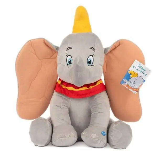 PELUCHE DUMBO,PELUCHE ELEFANTE,SUAVE,CON SONIDO ,COLOR GRIS,MEDIDA 20-30CM,DISNEY,PARA REY REGALO,CUMPLEANO,COLECIONISTA - 1