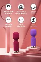 Mini Vibrador AV Estimulador G-Spot Vagina Anal Clítoris Dildo Juguete Sexual Para Mujeres Masturbación Tienda Adulta Silicone - details 2