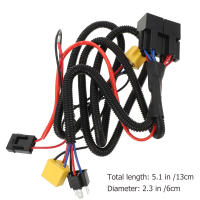 Kit De Alimentación De Faros Halógenos H4 Mejorador De Brillo De Luz LED Conexión De Cable Para Automóvil - details 4