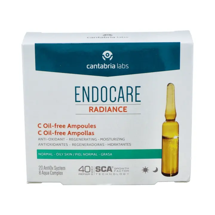 Endocare C Radiance Oil Free 10 Ampolla - 1