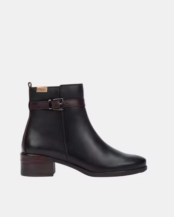 PIKOLINOS MALAGA W6W 8622C1 Botines Cowboy Bajos Mujer Negro - 1