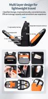 Mochila Multifuncional Para Hombre Fenruien 43L Capacidad Grande Con Cargador USB Impermeable Y Portátil Para Viajes - details 4