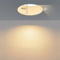 Lámpara De Techo Bajo Reflejo Antigolpeante COB Integrada 7W 9W 12W 15W Dimmer 85-265V Para Hoteles Y Villas - details 2