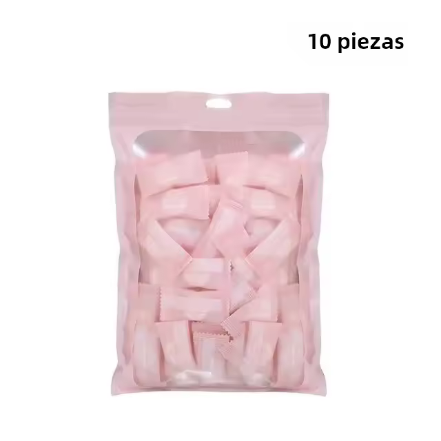 Mini Toalla Comprimida Capullos Desechables Tabletas De Cuidado Facial Mágico Toallas De Viaje Al Aire Libre Pañuelos De Papel - 1