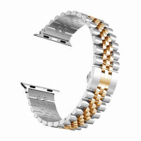 Correa De Reloj De Acero Inoxidable Para Apple Watch Serie 9/8/7/6/5/4/3/SE Compatible Con iWatch Ultra 2 49mm 45mm 44mm 42mm 41mm 40mm 38mm - details 6