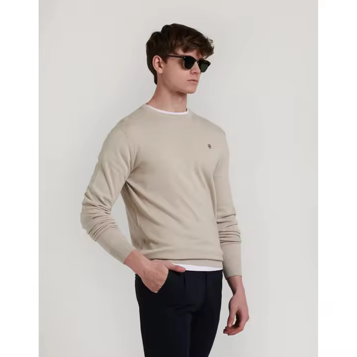 JERSEY LISO CUELLO CAJA DE HOMBRE JVZ - 1